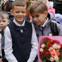 1 сентября в школе № 573