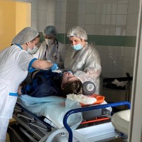 Учения в Медицинском центре МЧС им. Никифорова