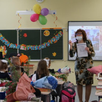 1 сентября в школе № 573