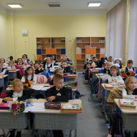 1 сентября в школе № 573
