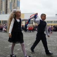 1 сентября в школе № 573