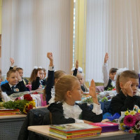 1 сентября в школе № 573