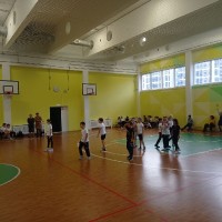 Школьный турнир по пионерболу