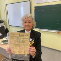 Встреча с блокадницей 2023